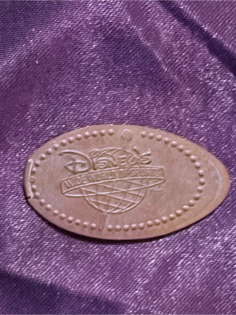 Vintage Walt Disney World Oval Pendant